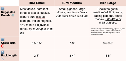 Bird Diaperalls