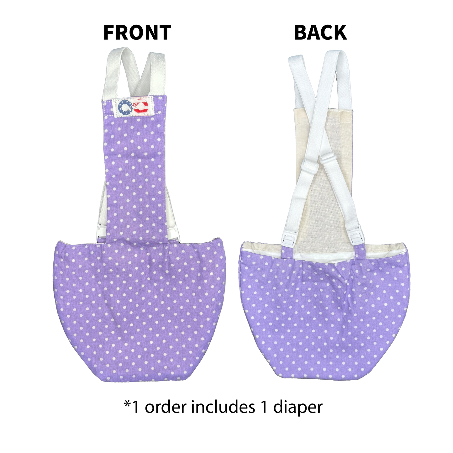 Chicken Diapers Diaperalls, Adjustable, Washable - #1 Best Seller on Amazon