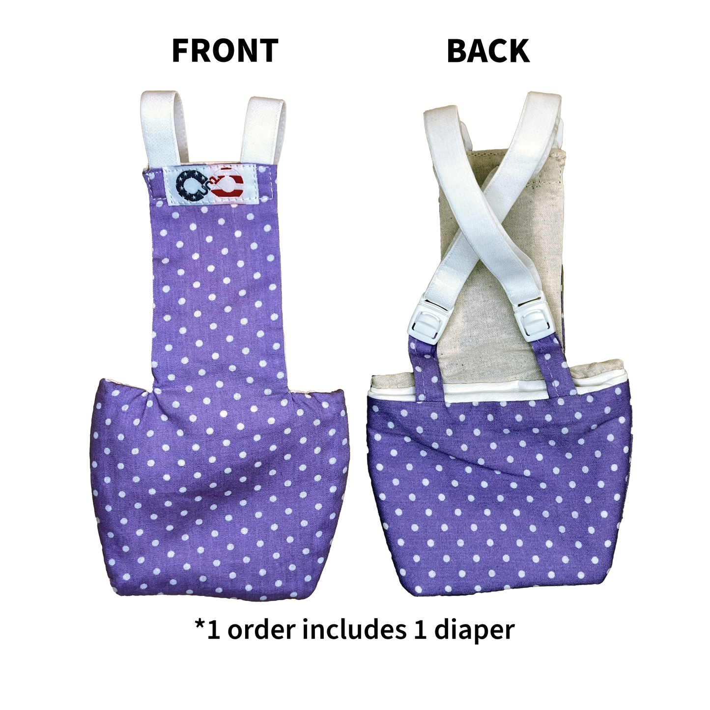 Chicken Diapers, Adjustable - #1 Best Seller on Amazon
